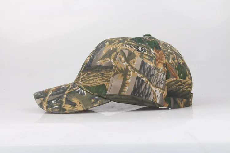 Factory Oem Fashion Customizable Camouflage Outdoor Sport Hats Multiple Styles Logo Choice Baseball Caps
