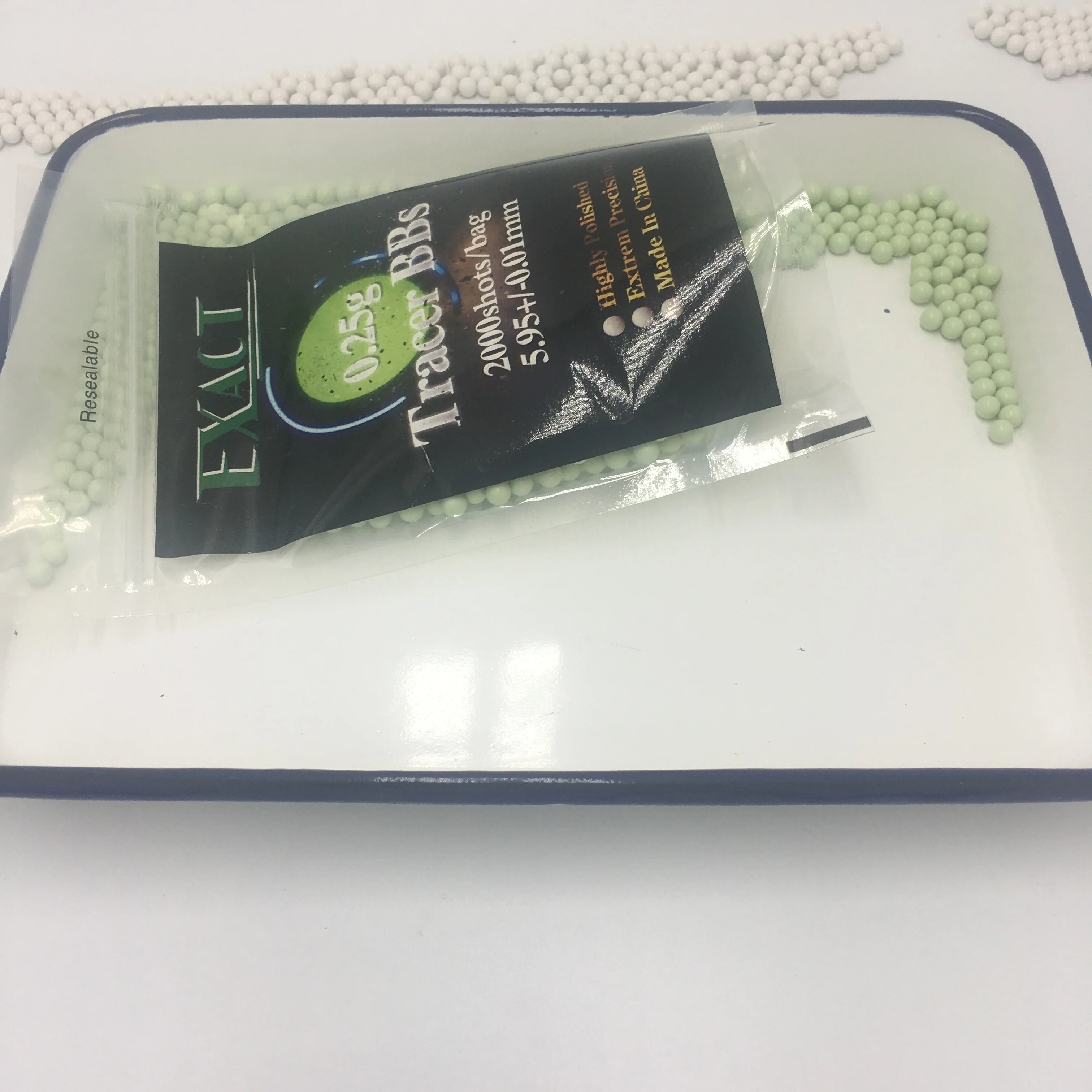 Wholesale Tracer 0.25g bb light green bbs pellet