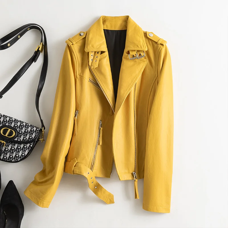 2022 Winter Windproof  New Design Women crocodile Leather Coat PU Plus Size  Hooded Motorcycles Jackets fur coat