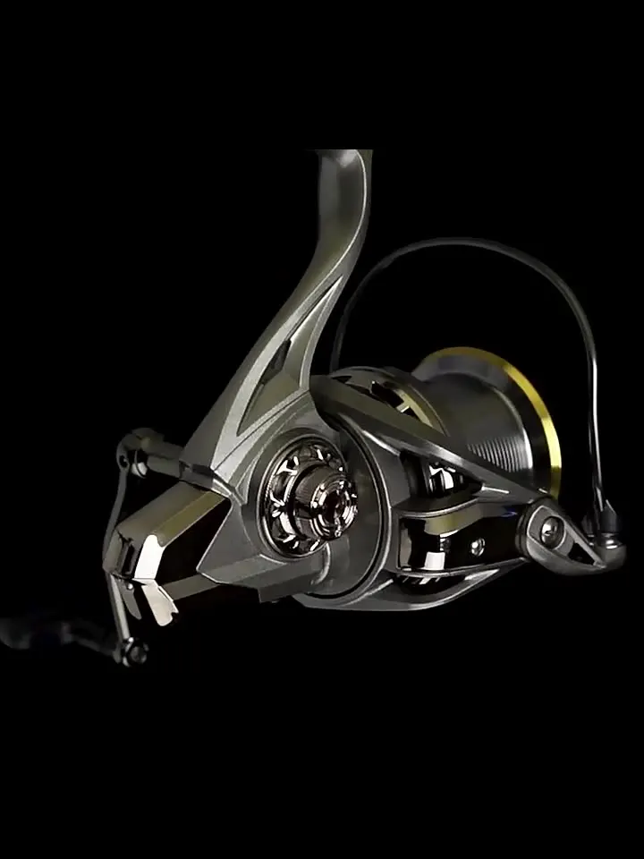 TAKUMI NGK14000 Big Sale Spinning Reel Bait Casting Fishing Equipment 20 Aluminum Alloy Lake Stream Rod Fishing with 5+1 4:8:1