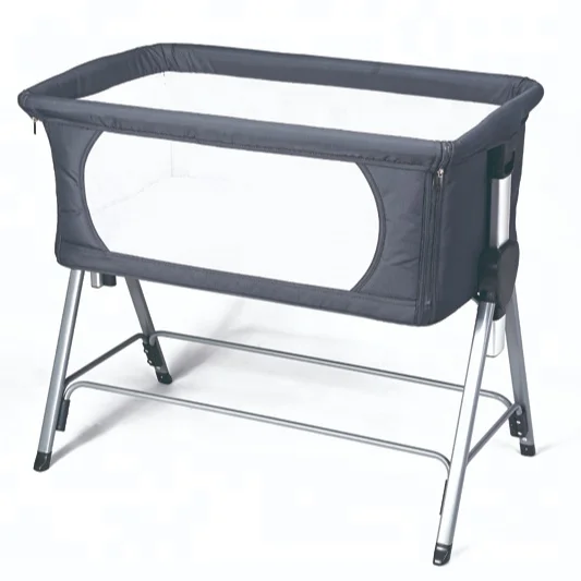
New product 2019 Adjustable New born baby cot baby Crib customized supported Bedside bassinet bed 
