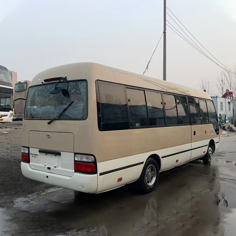 30 Seater Toyota Coaster Bus Diesel Engine Used Coaster Bus For Sale