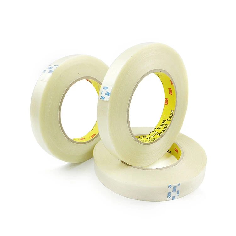Transparent Filament Tape Reinforced Strapping Tape 898 Adhesive Mono Reinforced Fibre Glass Filament Tape