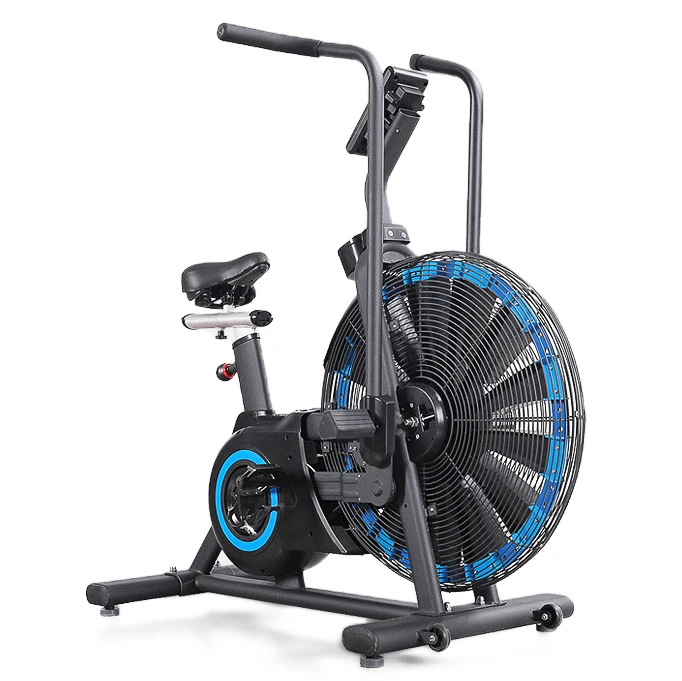 New Arrivals Cardio Equipment Gym Fitness Air Resistance Stationary Bikes Spinning Bike Air Exercise Bike