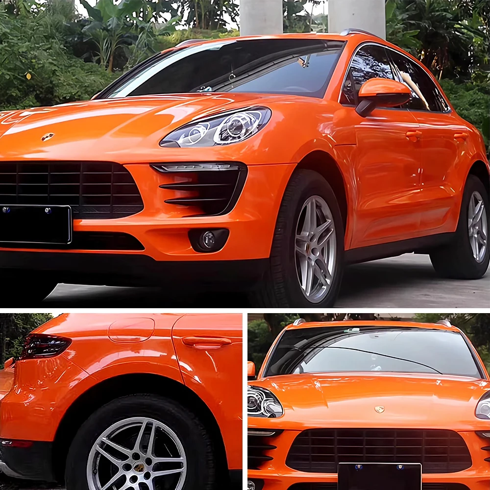 PVC PET car color changing film manufacturer, customizable