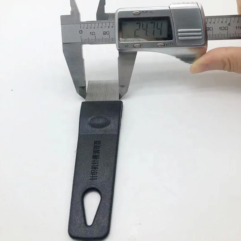 Knitting Needle groove Cleaner for Circular Knitting Machine Parts Clean Needle for Textile Machine