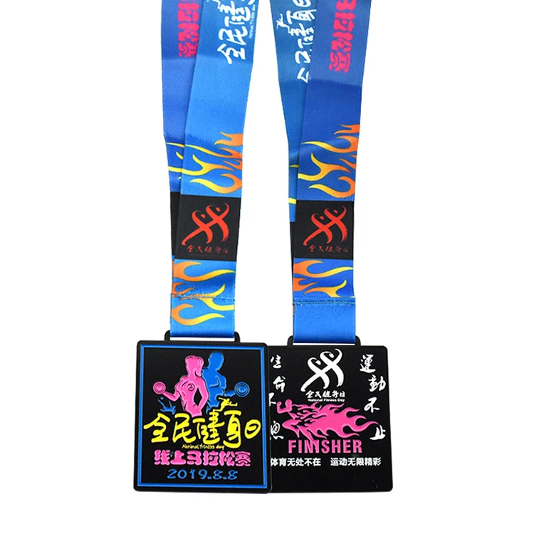 Custom Shape Logo Metal Sport Medal For Wholesales