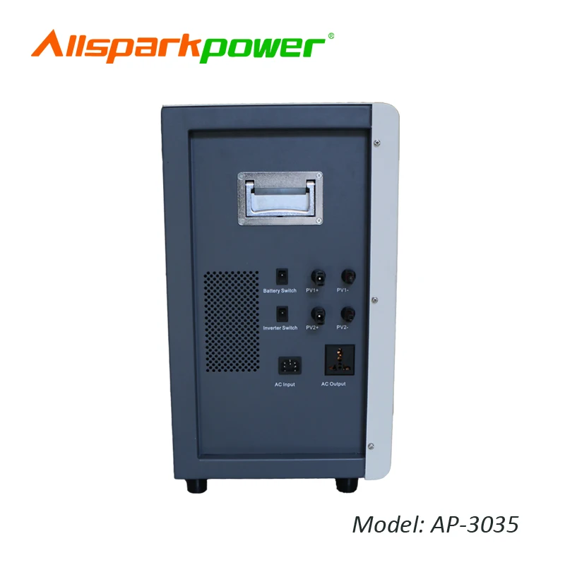 10 years Replace diesel generator  3kw 3.5KWh storage Solar Energy generator Storage All-in-one AC system