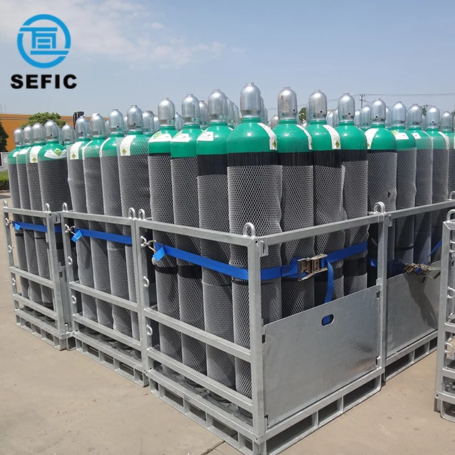 Refillable ISO9809-1 20L 30L 40L 50L 60L 70L 80L Industrial Gas Cylinder Nitrogen/Oxygen/CO2/Hydrogen Cylinders