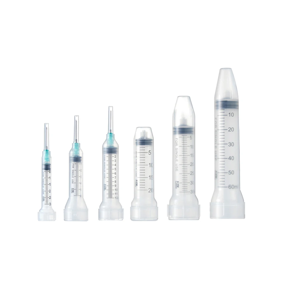 KDL Wholesale Ce ISO Approved Plastic Animal Use Syringe Disposable Veterinary Syringe