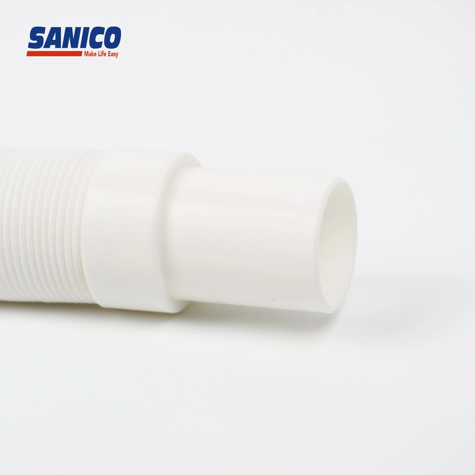 Hot Selling Shower Drainer Waste Pipe Flexible Waste Hose Pvc Water Tray Drain Floor