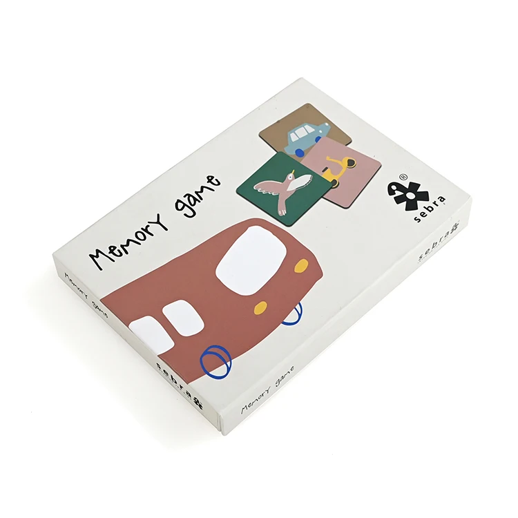 Wholesale Custom Boxed Flash Cards for Kids Educational Paper-Based Toy for Learning