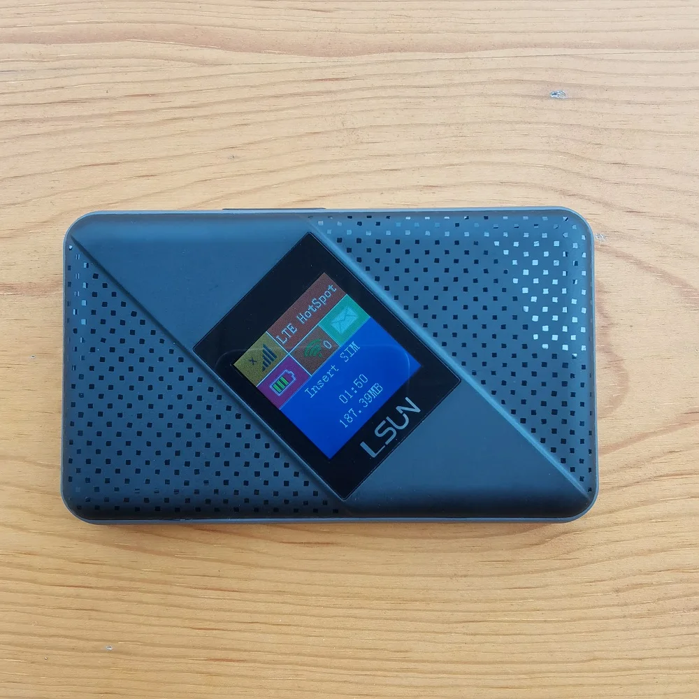 LSUN MF605V 300M CAT4 WIFI Wireless Router  3000mAh battery 4G LTE Pocket mobile wifi router