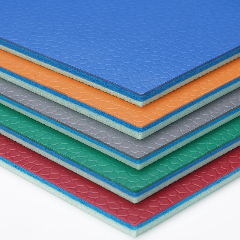 high quality professional BWF approved badminton court flooring price