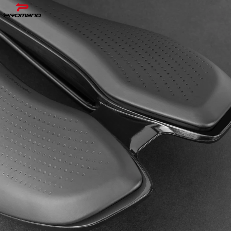 Promend Manufactory Mountain bike Saddle Soft Middle Hollow Bike Saddle Seat Road   Parts Front Ventilation Bicycle Saddle