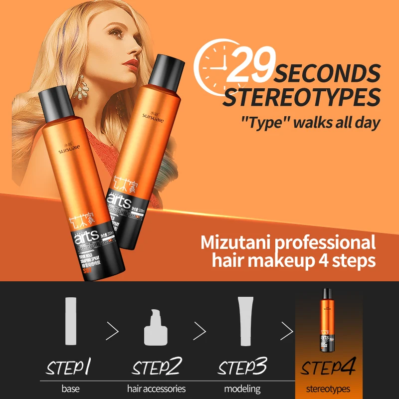 420ml Amino Acids hair spray for all damaged hair 2012 innovative