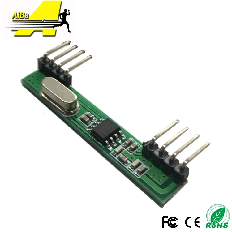 AB-RXB18 universal rf wireless module for door opener 380mhz receiver 8pin Superheterodyne