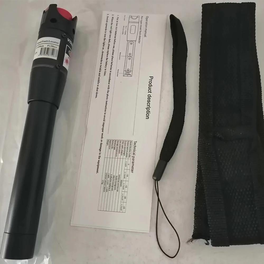 Optical fibra optica VFL Visual Fault Locator 10mw 20mw 30mw 50mw 10km 20km 30km mini 5mw vfl fiber optic visual fault locator