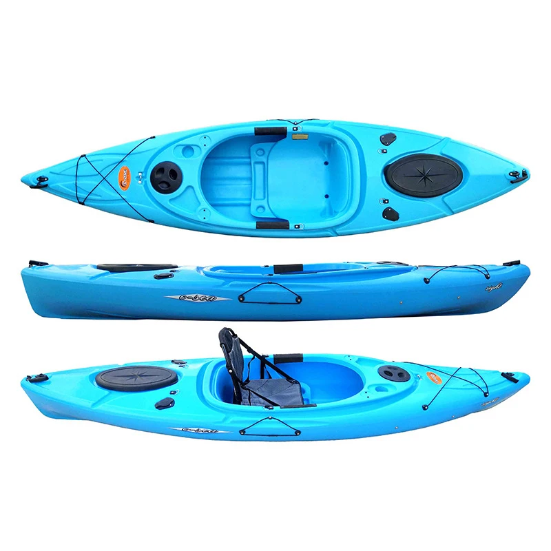 Wholesale 1 Person LLDPE kayak de pesca mar profesional  boat offshore fishing