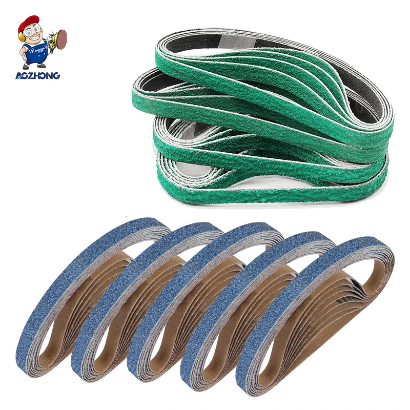 Cbn Sanding Belt Nylon Sand Belt Aluminum Oxide Sanding Belts for Glass, Metal, Ceramic Polish