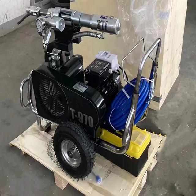 Big power airless sprayer for putty