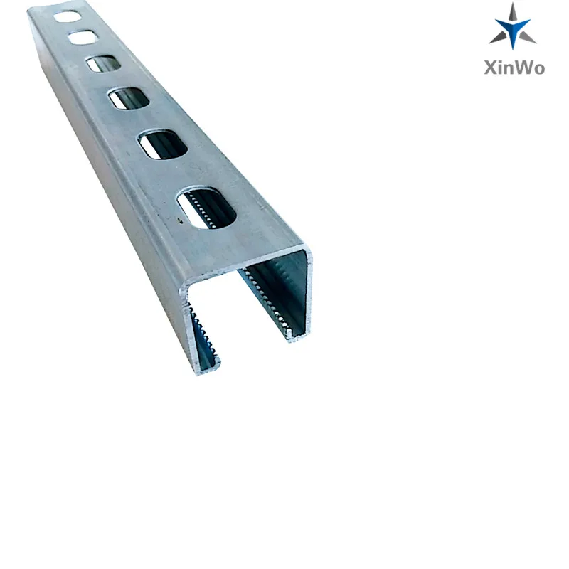 Steel Metal Building Materials Cold Rolled Strut Channel for Solar Mounting System