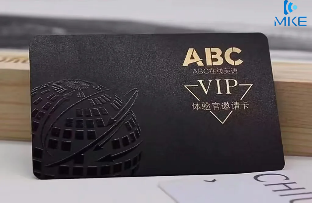 Luxury laser warranty business plastic pvc cards