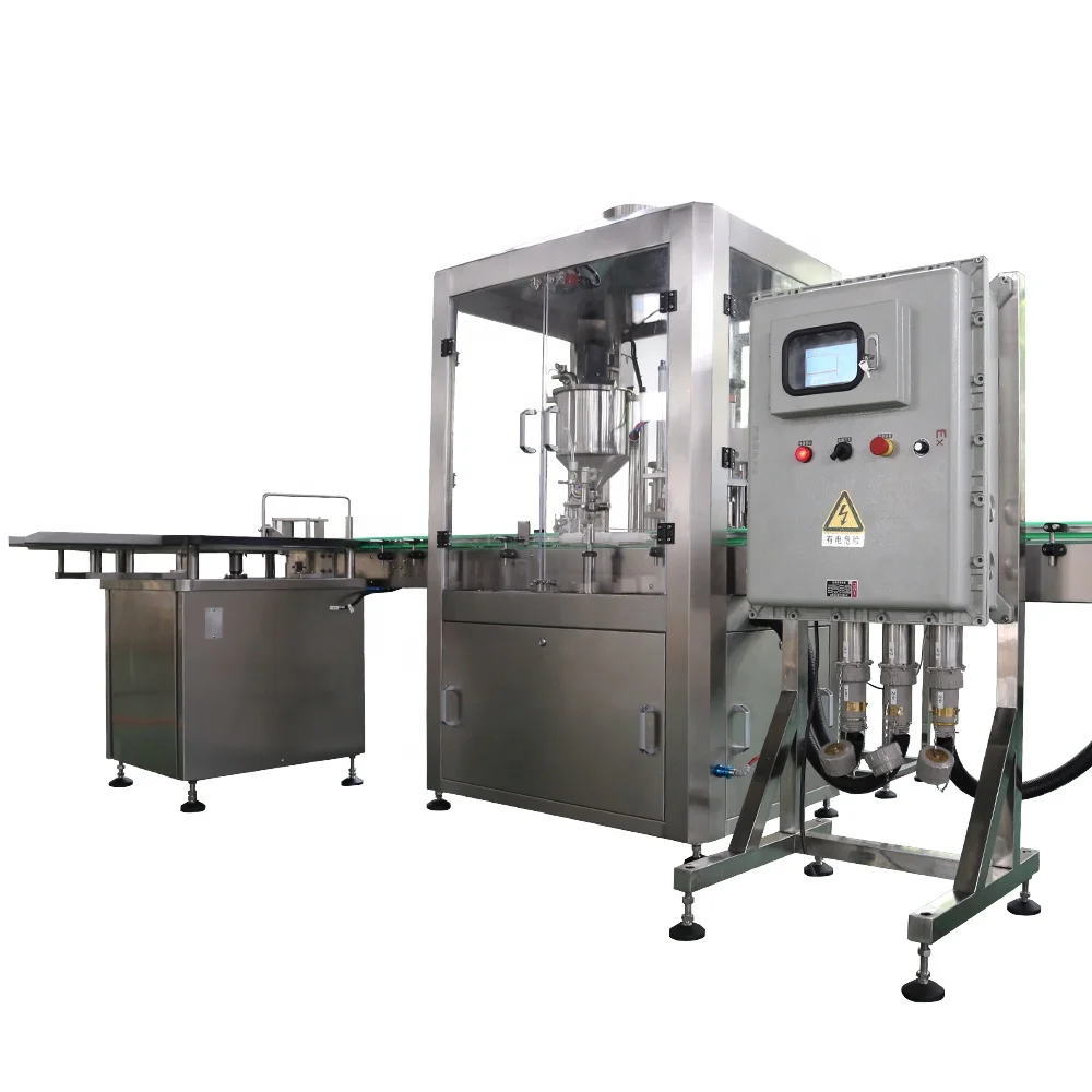 Full Automatic Bottling Machine Hand Wash Liquid Sanitizer Gel Filling Capping Labeling Machines Factory Price For Spray Bottle
