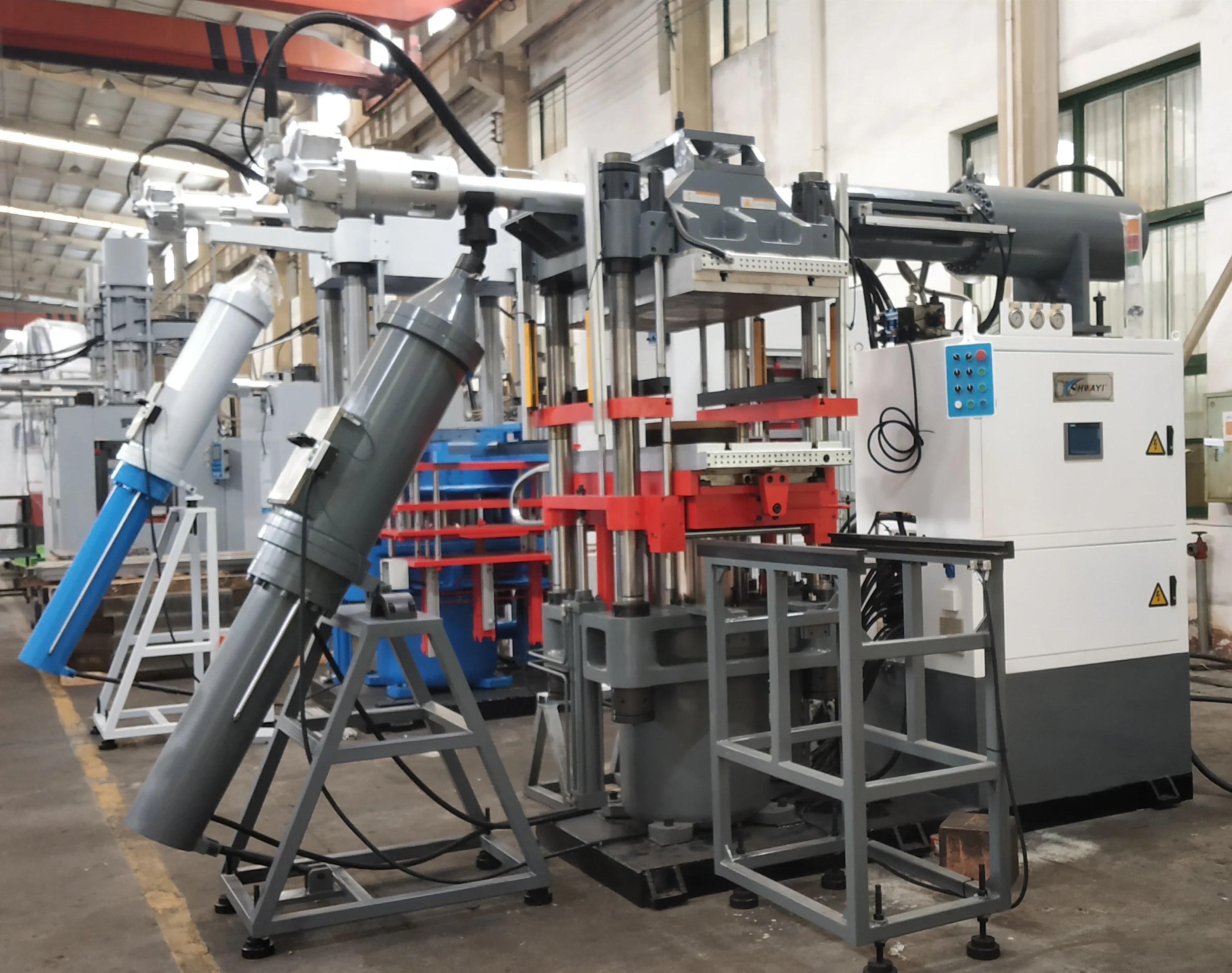 Polymer insulator making machine for 33kv insulators to 800kv insulators