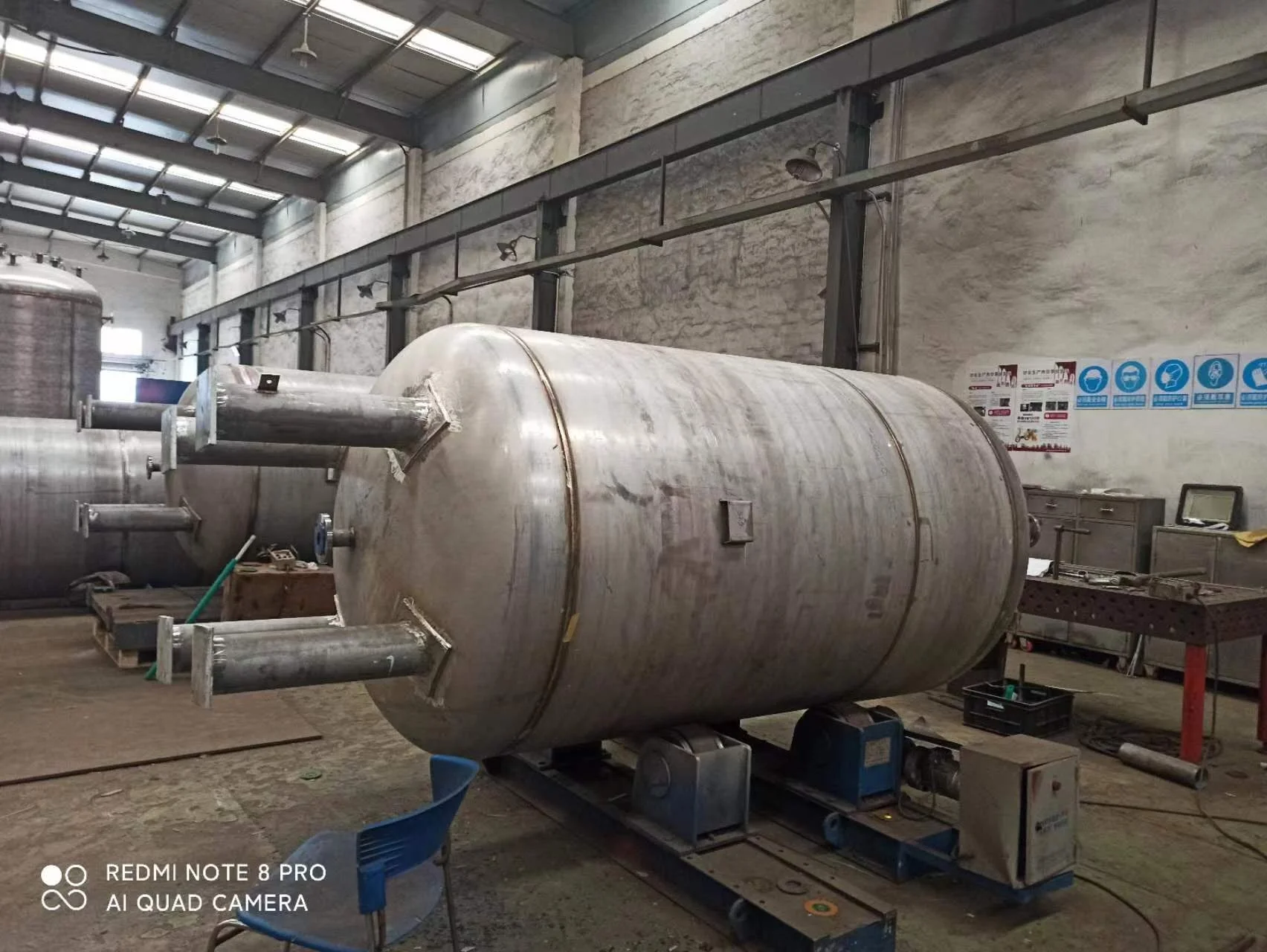 Customized stainless steel chemical storage equipment gas-liquid storage tank