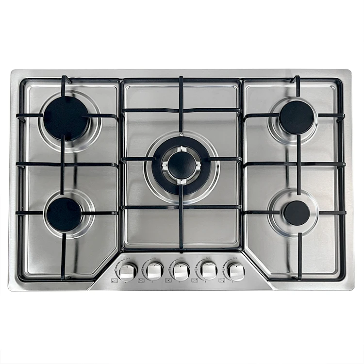 5 burner price high quality low price profession 80cm gas cooker