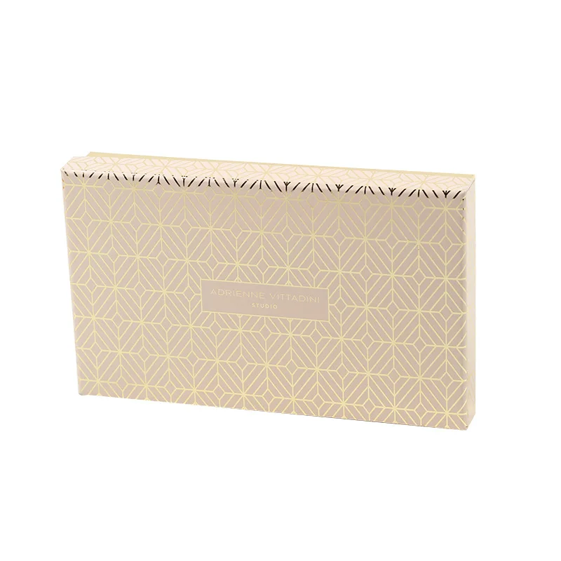 Wallet Boxes with Sky and Earth Cover Customized Short Belt Boxes Sky and Earth Box Packaging