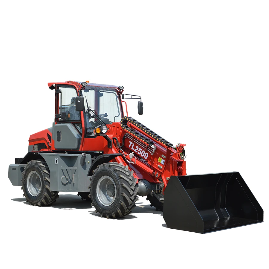 New Designed 2.5ton Front End Wheel Loader TL2500 With 16/70-24 Otr Tyres