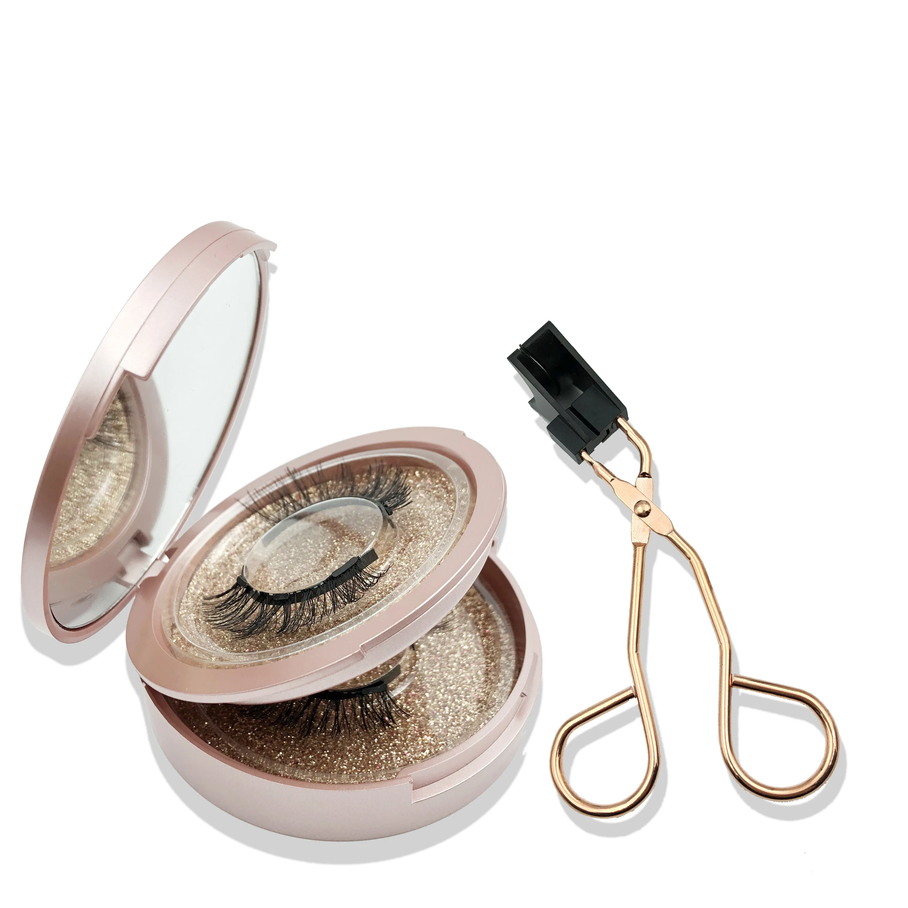 Двусторонние магнитные ресницы без клея, без клея, без подводки