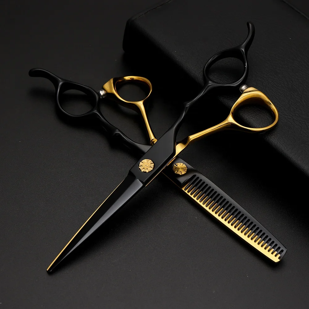 Professional Barber Hair Cut Cutting Scissors Hairdressing tijeras para el peluqueros profecional tijeras de barbero peluqueria