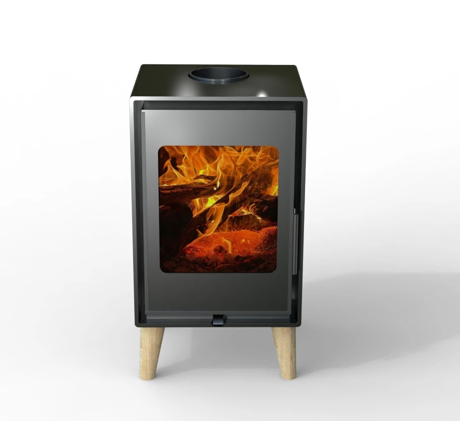Modern Style Space-Saving Home Wood Burning Stove Factory Direct Sales from China for Living Room Fireplaces