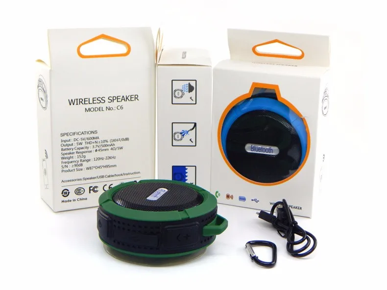 Mobile Phone Wireless BT Waterproof Mini Portable Speaker Desktop Phone Voice Amplifier Stand OEM speakers Outdoor Sport