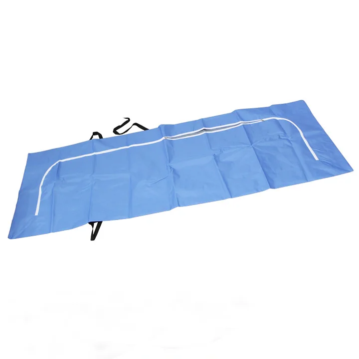 Disposable C Type Zipper PEVA Cadaver Dead Body Bag Mortuary Corpse Bag for Dead Bodies Storage