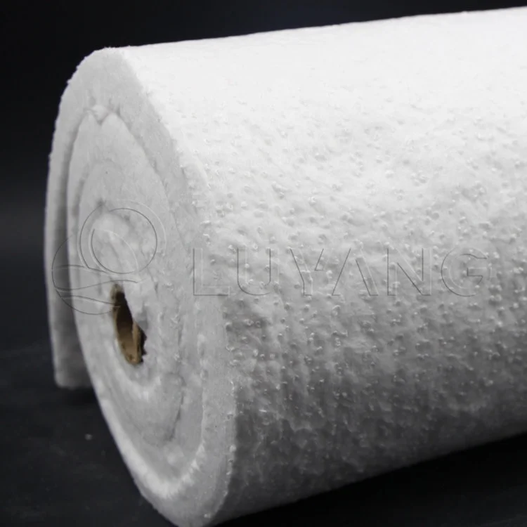  LUYANGWOOL заводская цена 1260 градусов огнеупорный оксид алюминия силикатная игла керамическое волокно изоляционное