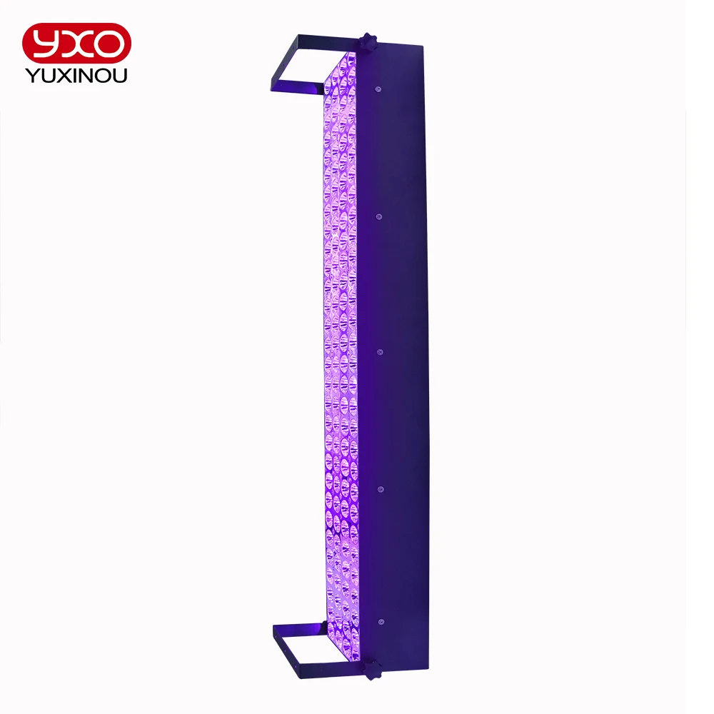 2023 YXO Newest Commercial Fast Curing Speed 3000W Violet Lamp 3535 UV Shadowless Glue UV Ink Curing Lamp  High Power Uv Led