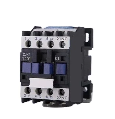 High Quality CJX2-1201 Telemecanique Ac Contactor 12A 25A 220V 380V 415V 440V 660V 3P+1NC 3 Poles Contactors