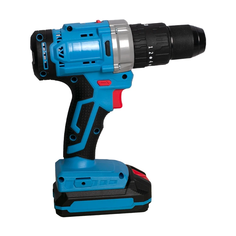 FIXTEC Power Tools Mini Hand Held 20V Cordless Impact Drill 2x2000mAh Li-ion Electric Cordless Drill