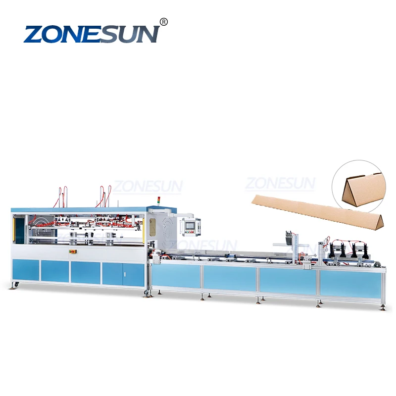ZONESUN ZS-BFM1 полностью автоматическая высокоскоростная бумажную коробку формовочная машина для картона