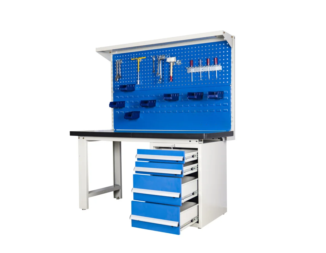 Top Manufacturing workbench Industrial Tool drawer Chest/Machine shop workbench 4 drawers