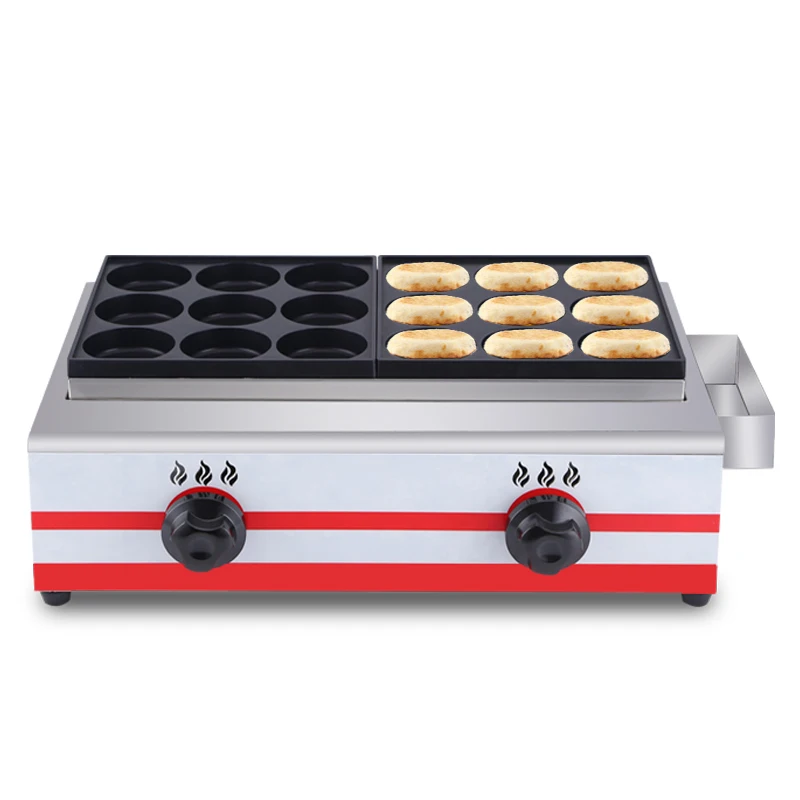 80MM Size Pancake machine making machine Chinese egg hamburger baking machine