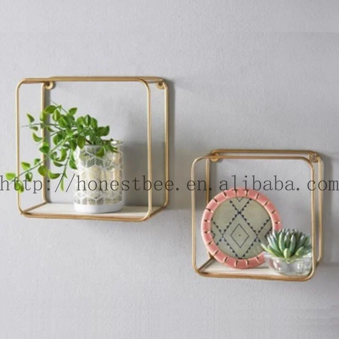 Плавающие полки настенные деревянные железные из МДФ для хранения картинных рамок предметов коллекционирования декоративных