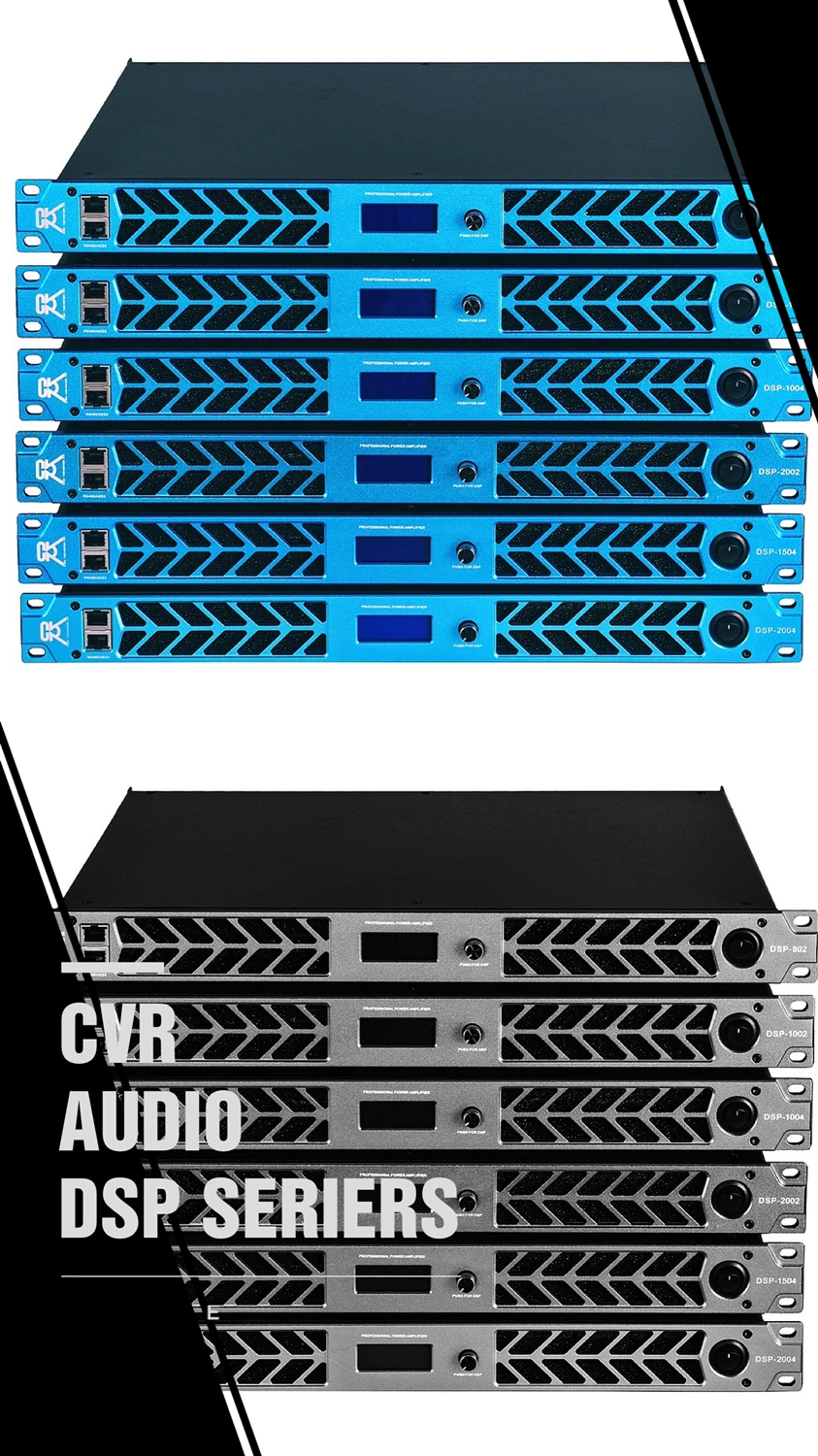 cvr pro audio 1u  power amplifier DSP-3302