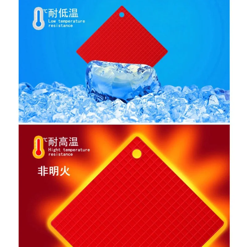 Heat Resistant Custom Counter Table Mat Silicone Countertop Protector with high quality silicone table mat