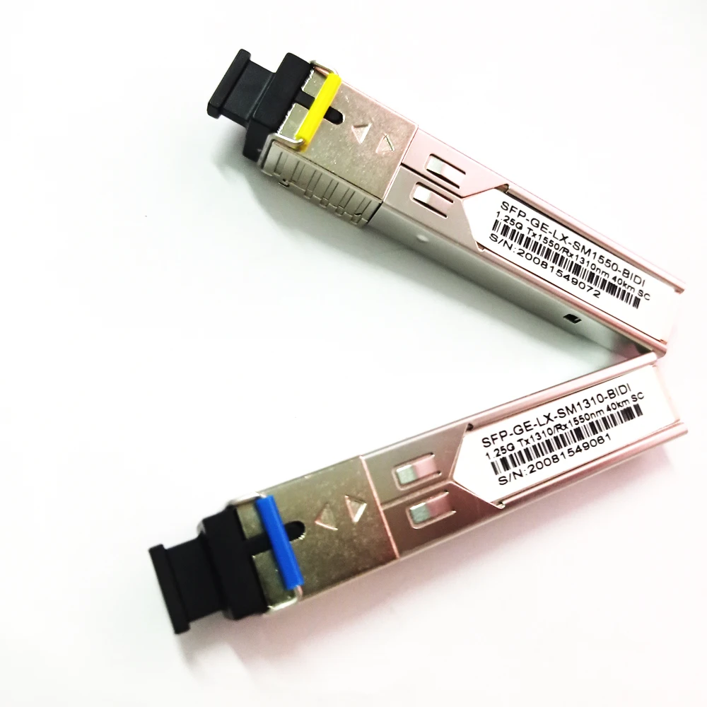 2 шт. 1 пара SC 40 км 25G DDM BIDI SFP модуль для коммутатора Ethernet волоконно-оптический трансивер совместимый с TP-link/Mikrotik/Cisco