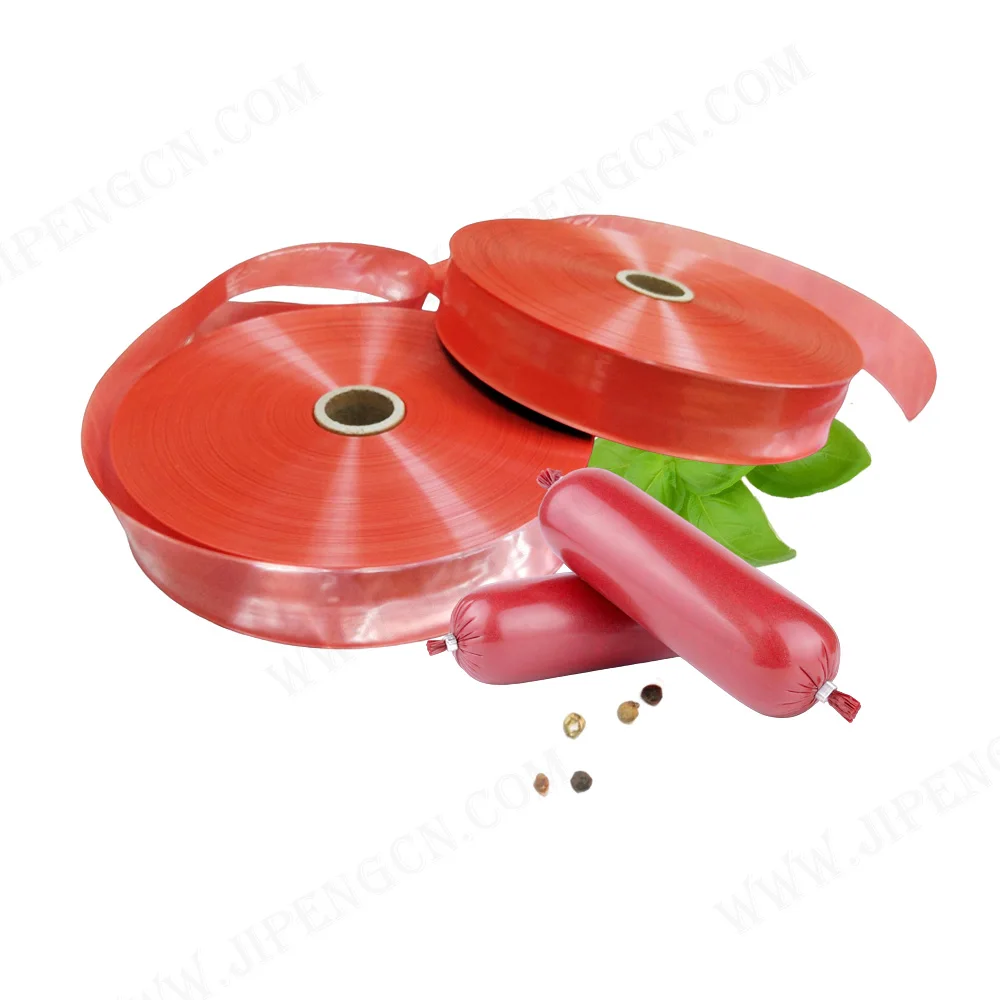 Nylon Print artificial polyamide  Sausage Casings shrinkable plastic sausage casing for boiled steamed sausage